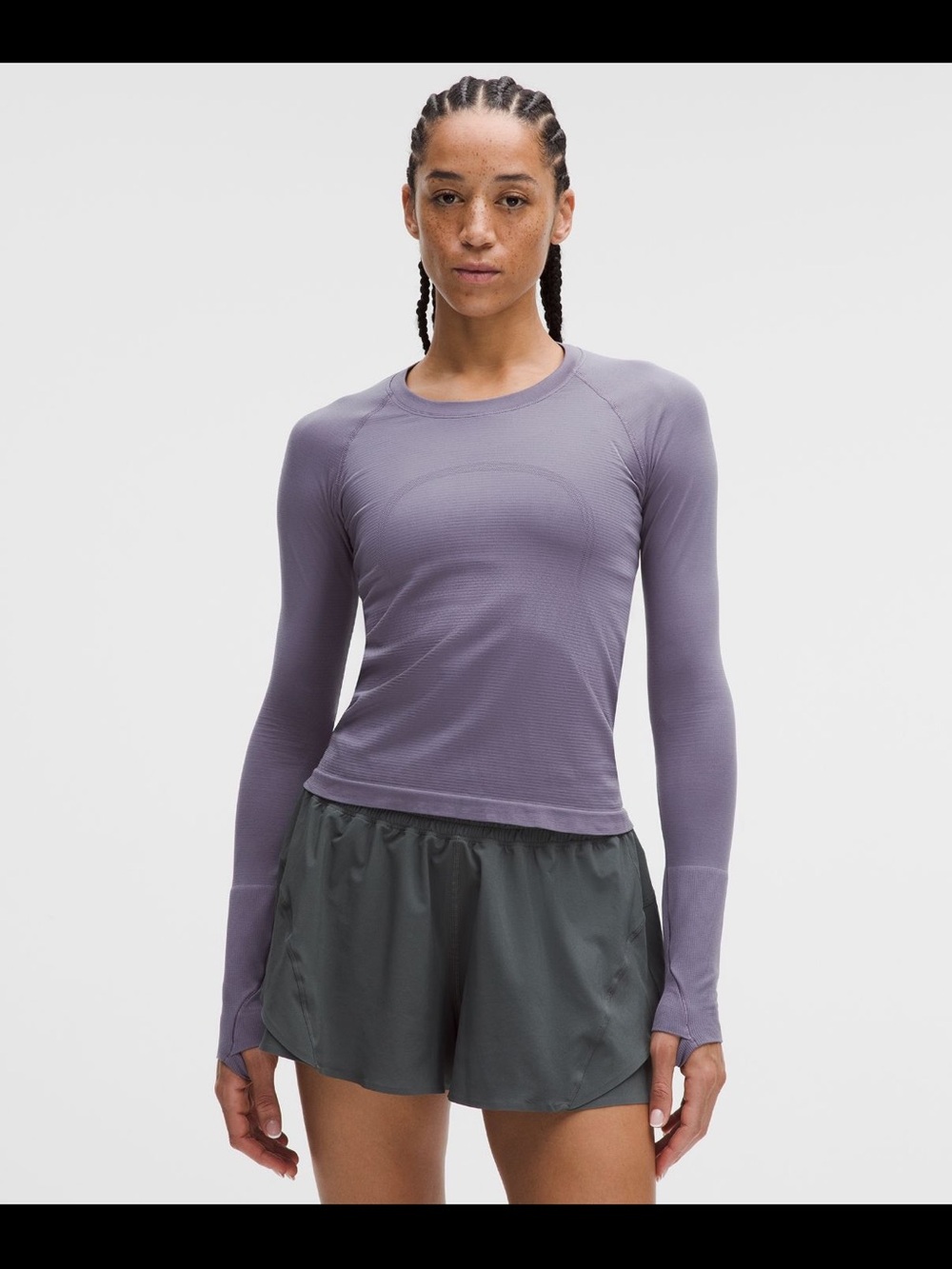 Swiftly Tech Long Sleeve Shirt 2.0-Grape Mist